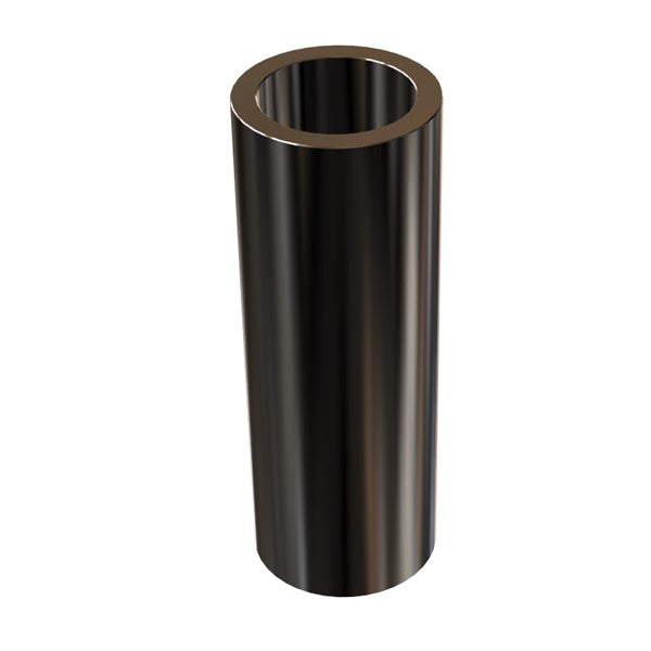 Black Aluminum Spacer 1/2" OD X 3/8" ID