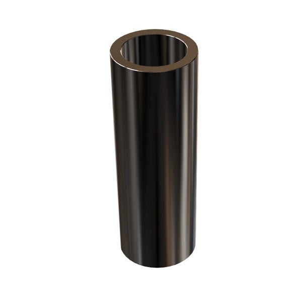 Black Aluminum Spacer 1/2" OD X 3/8" ID