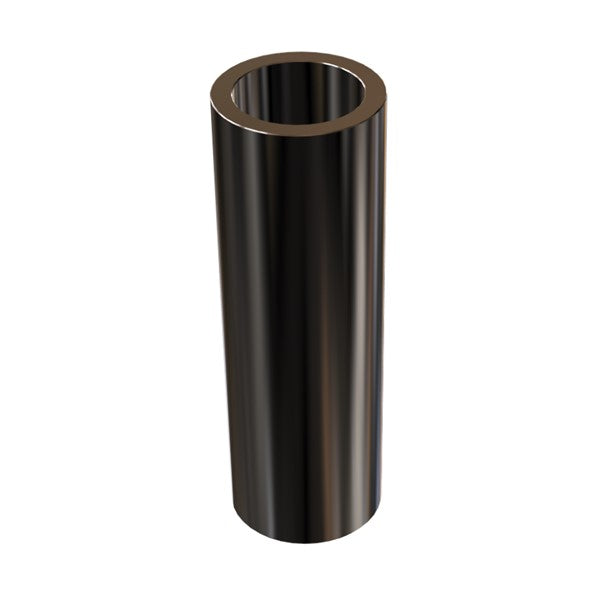 Black Aluminum Spacer 1/2" OD X 3/8" ID