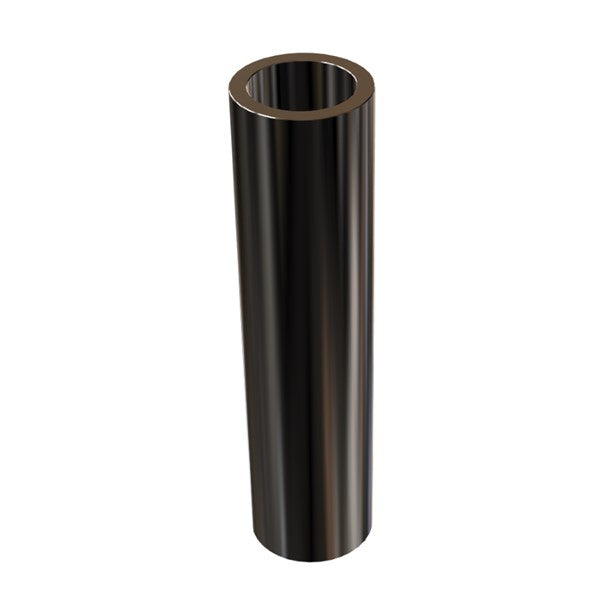 Black Aluminum Spacer 1/2" OD X 3/8" ID