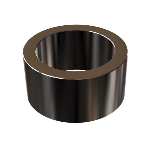 Black Aluminum Spacer 1/2" OD X 3/8" ID