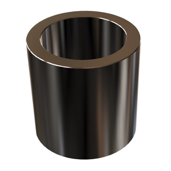 Black Aluminum Spacer 1/2" OD X 3/8" ID