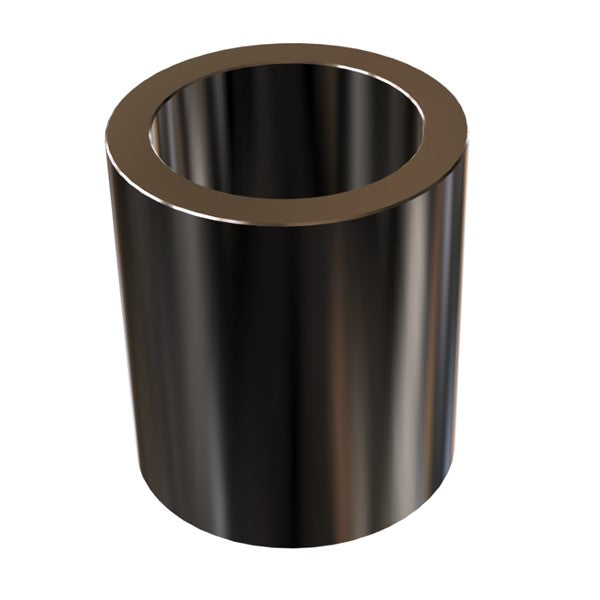 Black Aluminum Spacer 1/2" OD X 3/8" ID