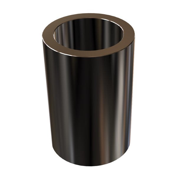 Black Aluminum Spacer 1/2" OD X 3/8" ID