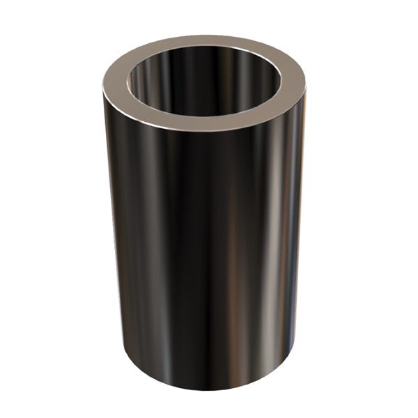 Black Aluminum Spacer 1/2" OD X 3/8" ID