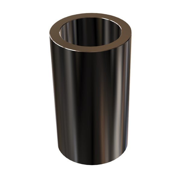 Black Aluminum Spacer 1/2" OD X 3/8" ID