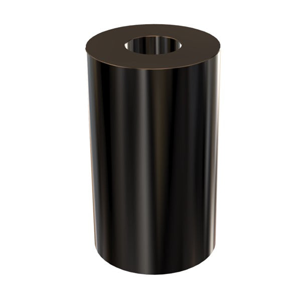 Black Aluminum Spacer 5/8" OD X 1/4" ID