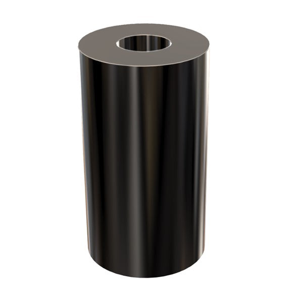 Black Aluminum Spacer 5/8" OD X 1/4" ID