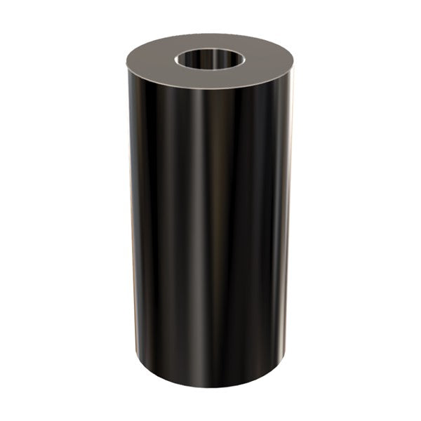 Black Aluminum Spacer 5/8" OD X 1/4" ID