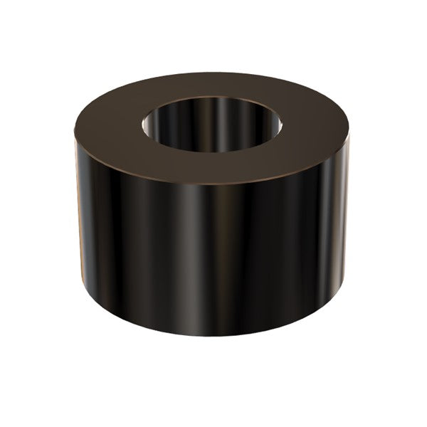 Black Aluminum Spacer 5/8" OD X 5/16" ID