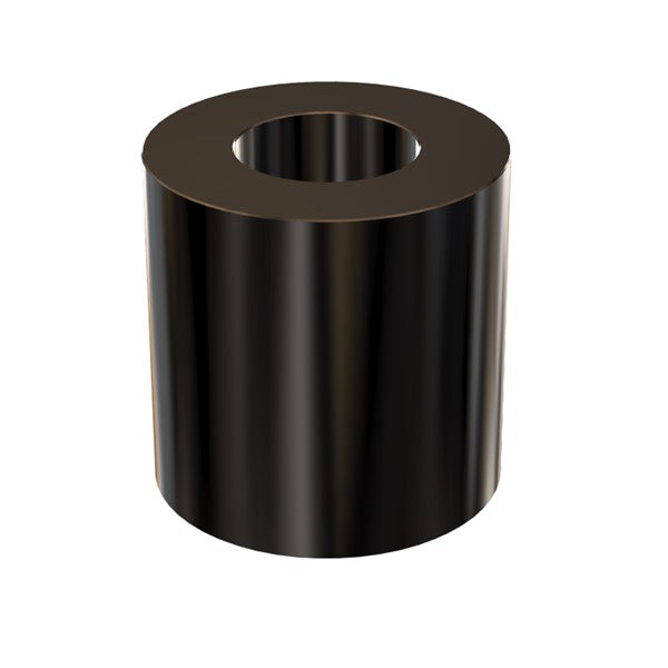 Black Aluminum Spacer 5/8" OD X 5/16" ID