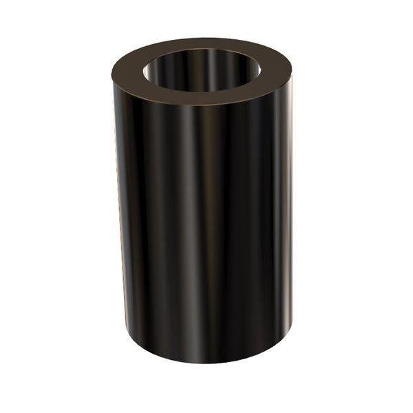 Black Aluminum Spacer 5/8" OD X 3/8" ID