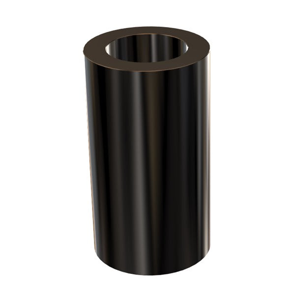 Black Aluminum Spacer 5/8" OD X 3/8" ID