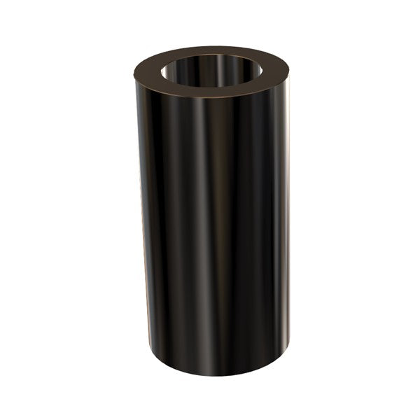 Black Aluminum Spacer 5/8" OD X 3/8" ID