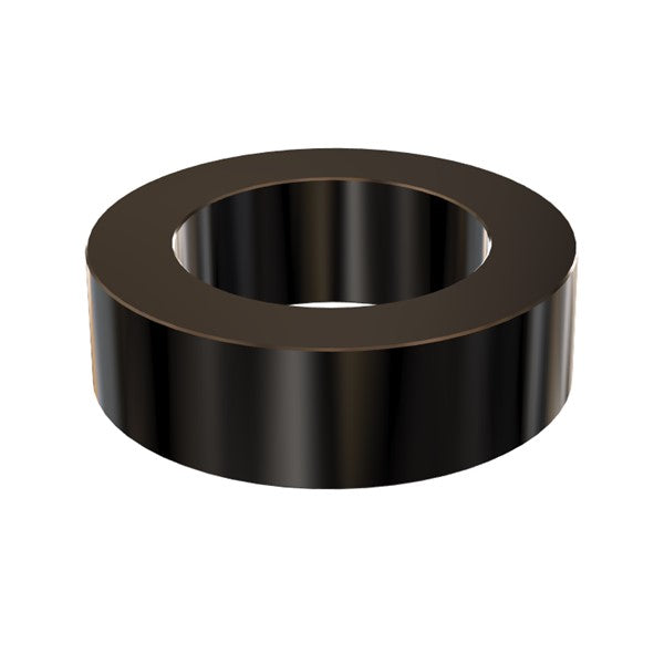 Black Aluminum Spacer 5/8" OD X 3/8" ID