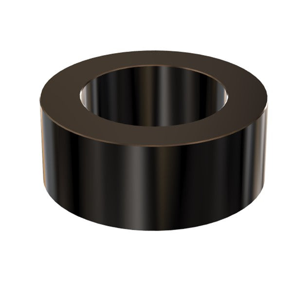 Black Aluminum Spacer 5/8" OD X 3/8" ID