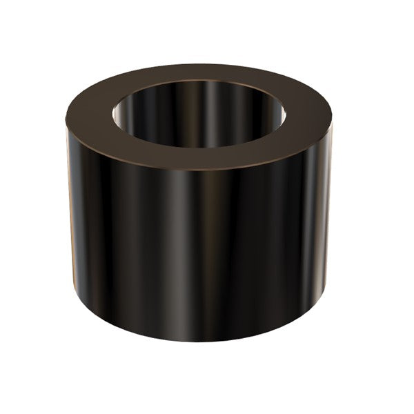 Black Aluminum Spacer 5/8" OD X 3/8" ID