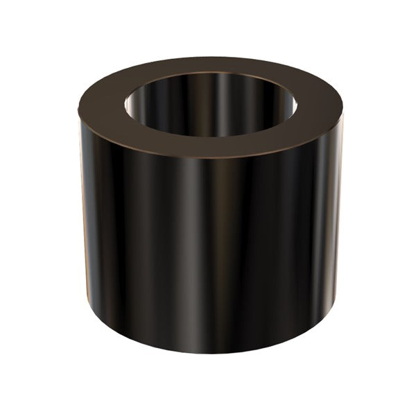 Black Aluminum Spacer 5/8" OD X 3/8" ID