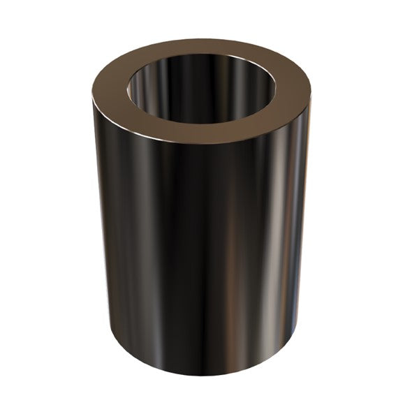 Black Aluminum Spacer 3/4" OD X 1/2" ID