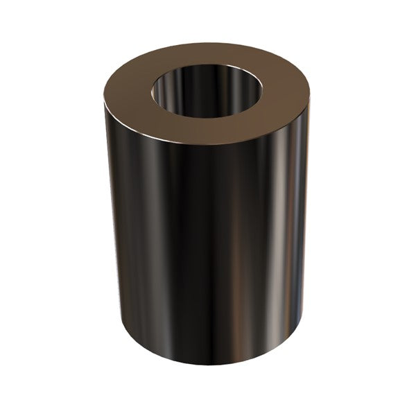 Black Aluminum Spacer 3/4" OD X 3/8" ID