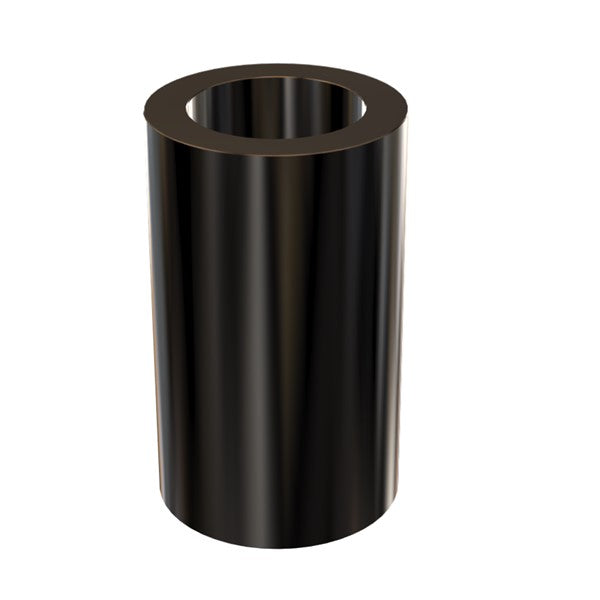 Black Aluminum Spacer 3/4" OD X 1/2" ID