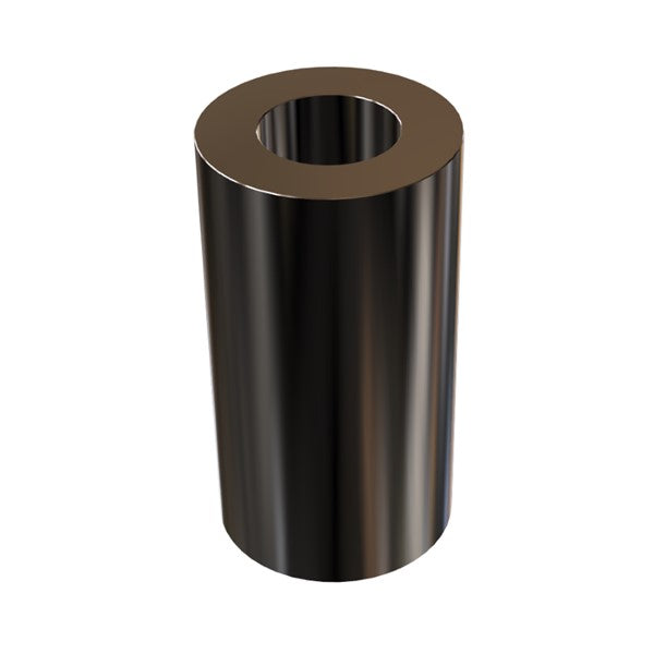 Black Aluminum Spacer 3/4" OD X 3/8" ID