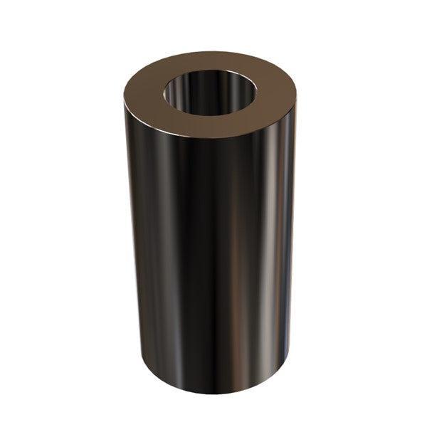 Black Aluminum Spacer 3/4" OD X 3/8" ID