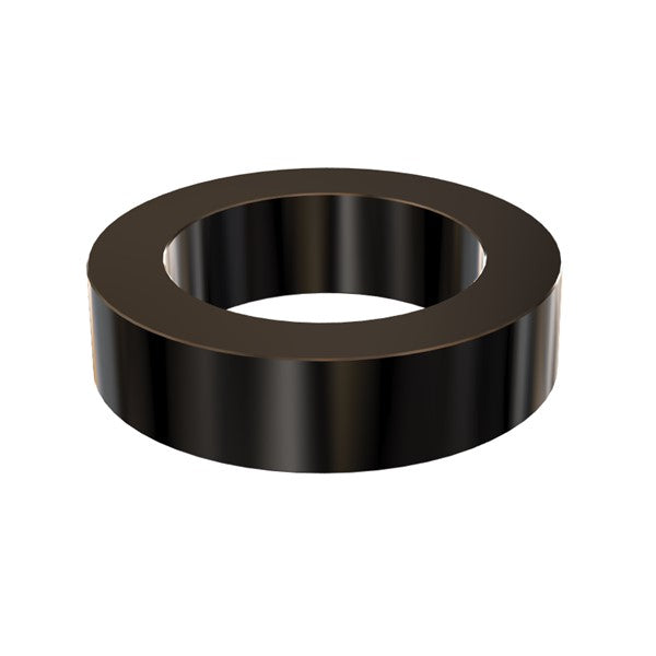 Black Aluminum Spacer 3/4" OD X 1/2" ID