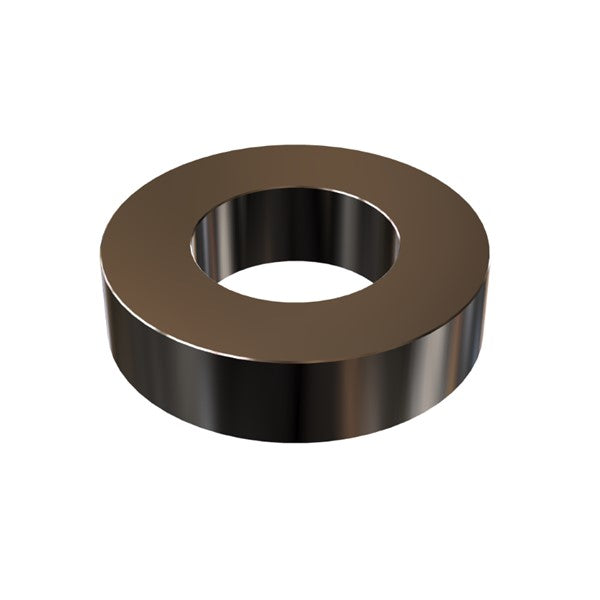 Black Aluminum Spacer 3/4" OD X 3/8" ID