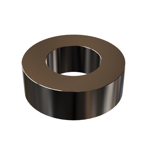 Black Aluminum Spacer 3/4" OD X 3/8" ID