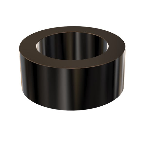 Black Aluminum Spacer 3/4" OD X 1/2" ID