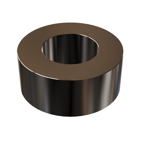 Black Aluminum Spacer 3/4" OD X 3/8" ID