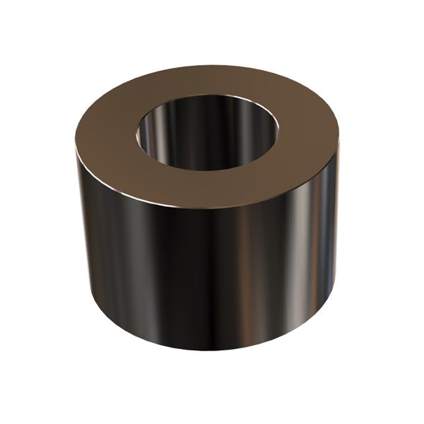 Black Aluminum Spacer 3/4" OD X 3/8" ID