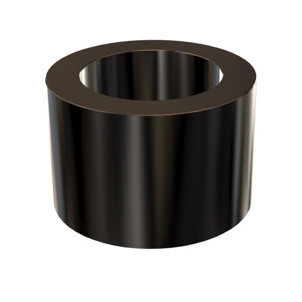 Black Aluminum Spacer 3/4" OD X 1/2" ID