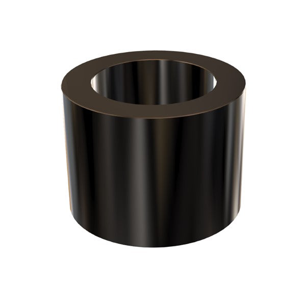 Black Aluminum Spacer 3/4" OD X 1/2" ID