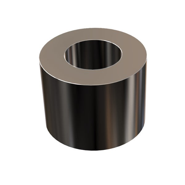 Black Aluminum Spacer 3/4" OD X 3/8" ID