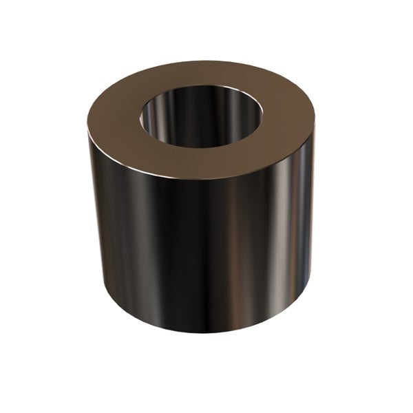 Black Aluminum Spacer 3/4" OD X 3/8" ID