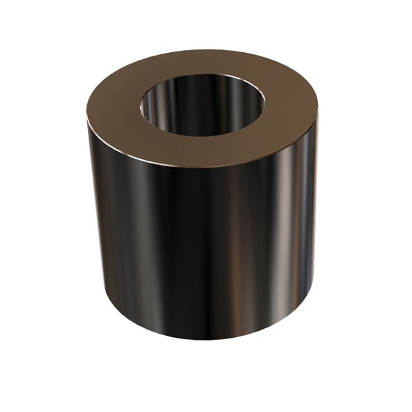 Black Aluminum Spacer 3/4" OD X 3/8" ID