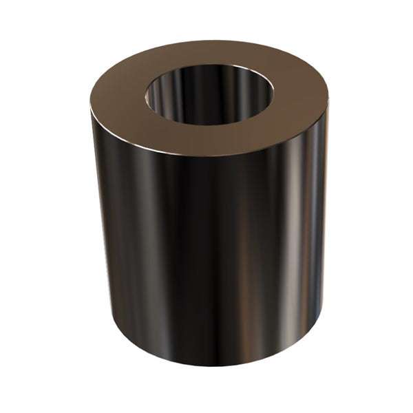 Black Aluminum Spacer 3/4" OD X 3/8" ID