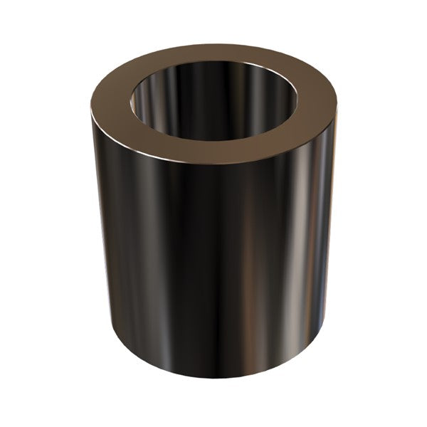 Black Aluminum Spacer 3/4" OD X 1/2" ID