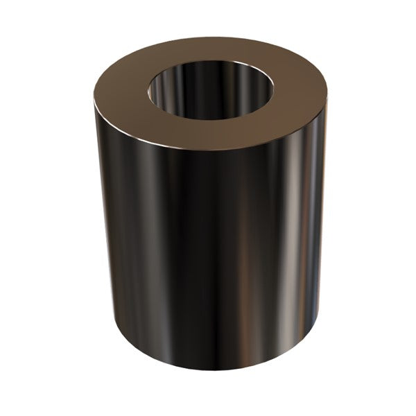 Black Aluminum Spacer 3/4" OD X 3/8" ID