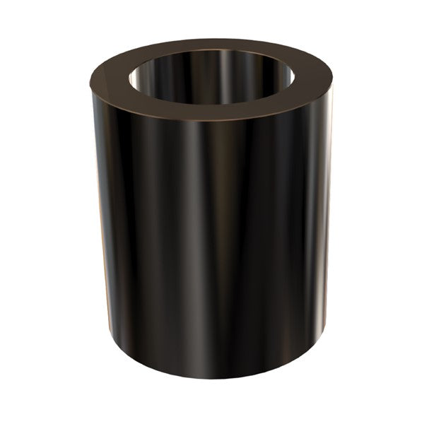 Black Aluminum Spacer 3/4" OD X 1/2" ID