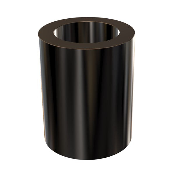 Black Aluminum Spacer 3/4" OD X 1/2" ID