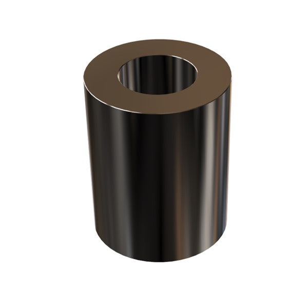 Black Aluminum Spacer 3/4" OD X 3/8" ID