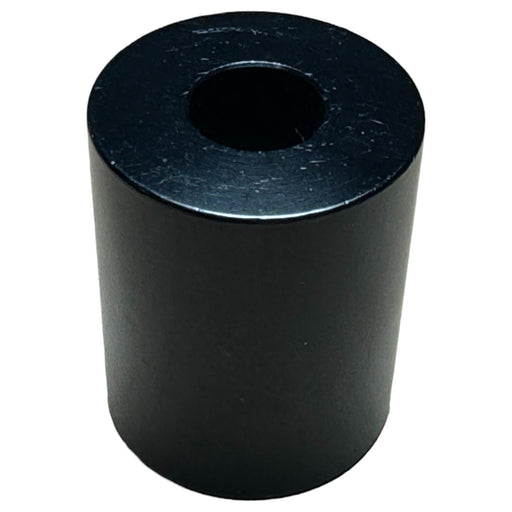 Black Aluminum Spacer 1" OD X 3/8" ID - Metal Spacers Online