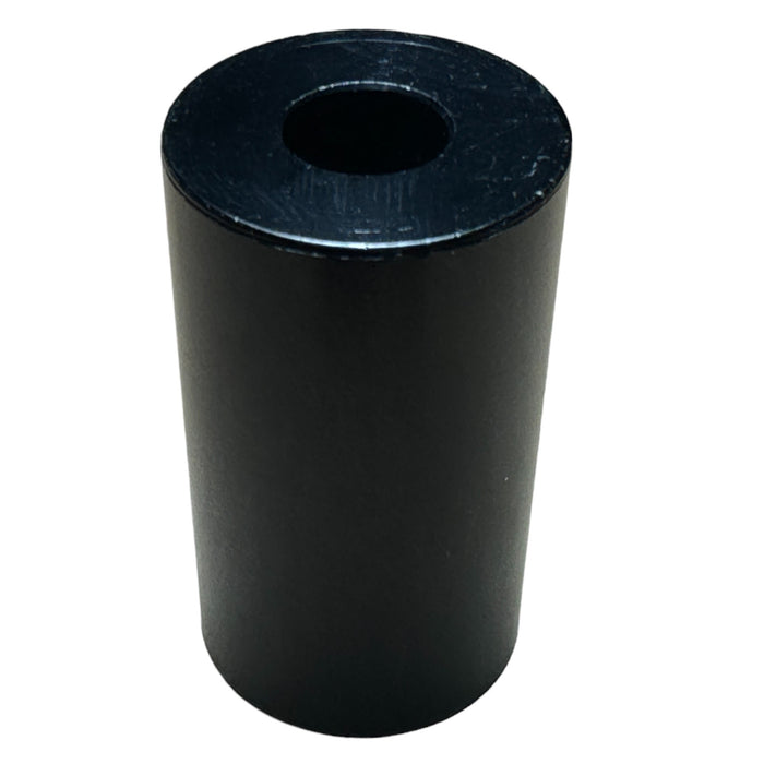 Black Aluminum Spacer 1" OD X 3/8" ID - Metal Spacers Online