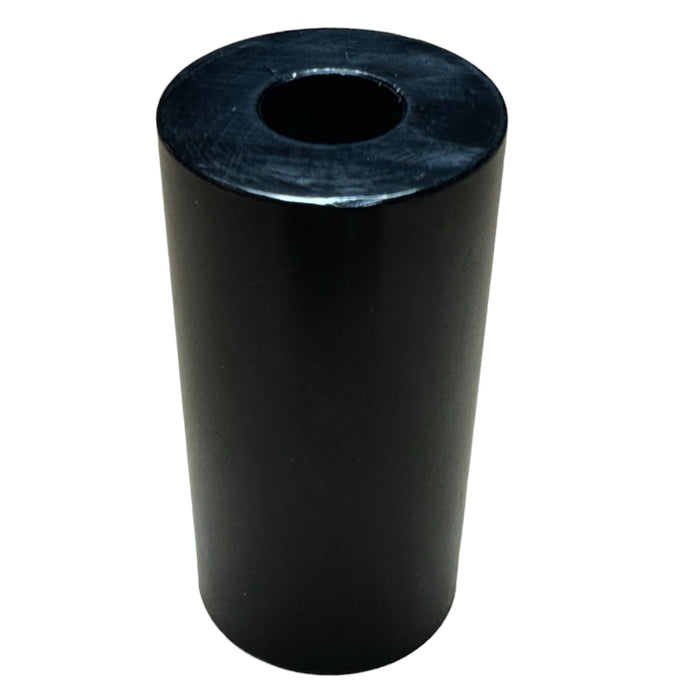 Black Aluminum Spacer 1" OD X 3/8" ID - Metal Spacers Online