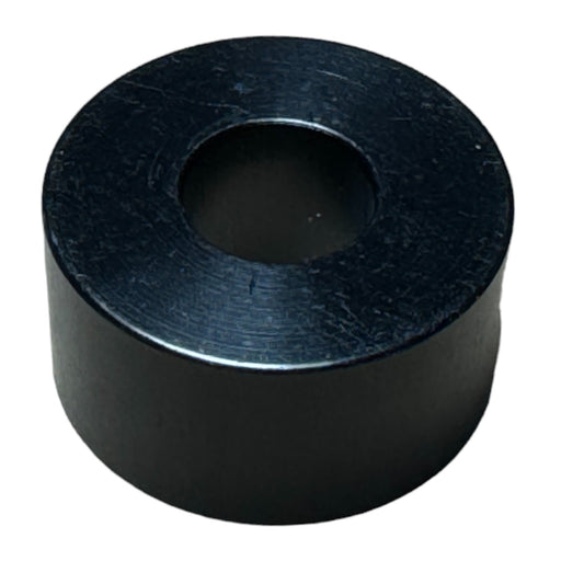 Black Aluminum Spacer 1" OD X 3/8" ID - Metal Spacers Online