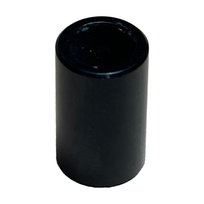 Black Aluminum Spacer 3/8" OD X 1/4" ID - Metal Spacers Online