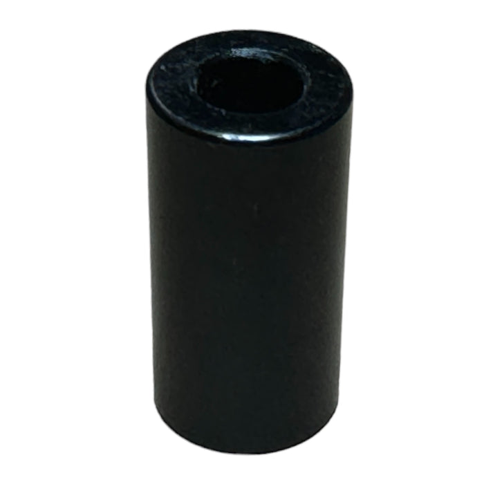 Black Aluminum Spacer 1/2" OD X 1/4" ID - Metal Spacers Online